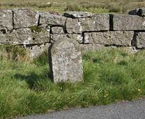 Tavistock Milestone Dartmoor